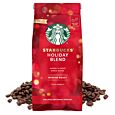 Holiday Blend coffee beans from Starbucks 
