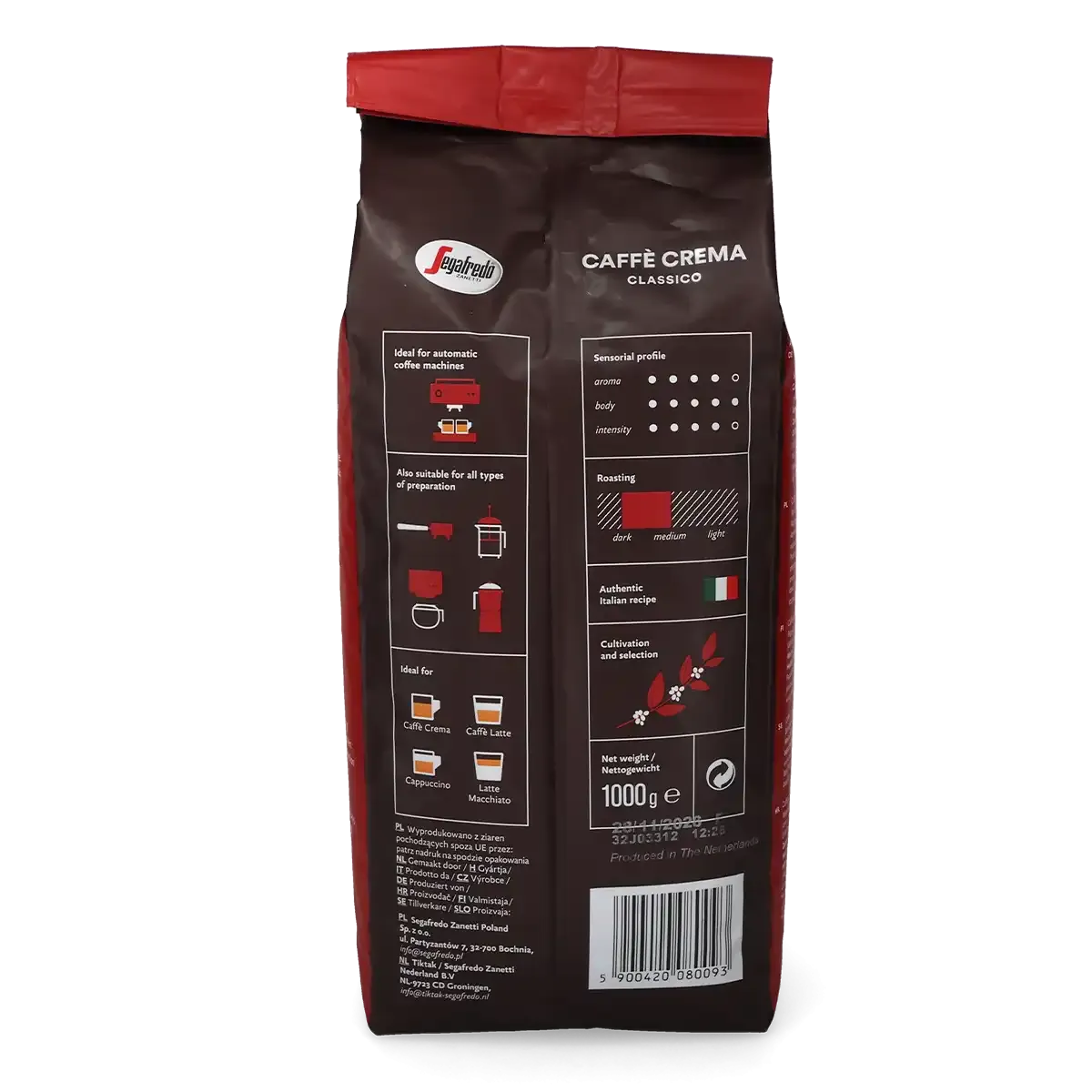 Segafredo\u0020Caff\u00E8\u0020Crema\u0020Classico\u0020