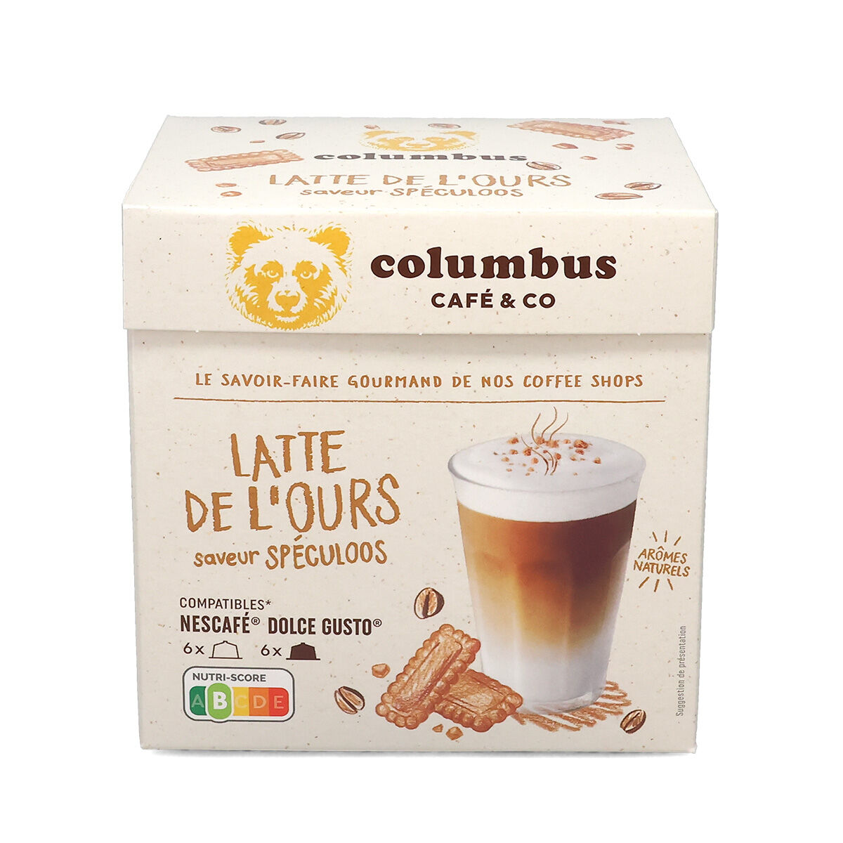 Latte\u0020o\u0020smaku\u0020ciastek\u0020Speculoos\u0020\u002D\u0020Columbus