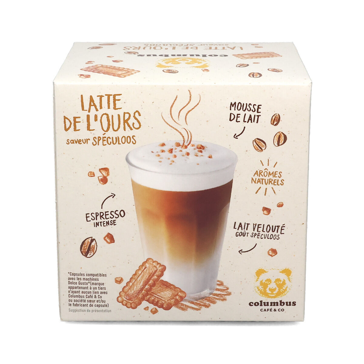 Latte\u0020o\u0020smaku\u0020ciastek\u0020Speculoos\u0020\u002D\u0020Columbus
