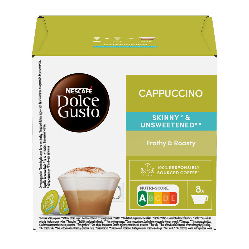 Cappuccino\u0020Skinny\u0020\u0026\u0020Unsweetened\u0020\u002D\u0020Nescaf\u00E9\u0020