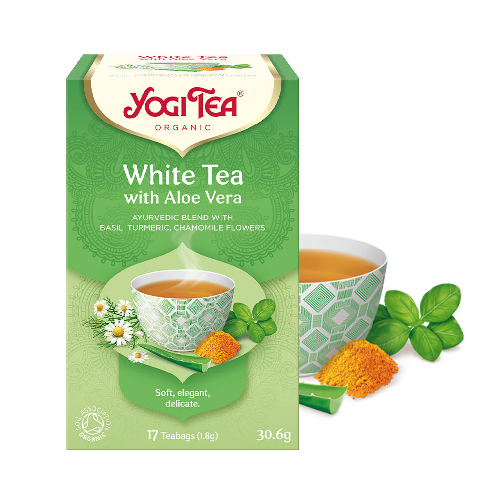 Yogi\u0020Tea\u0020Aloe\u0020Vera\u0020Bia\u0142a\u0020herbata