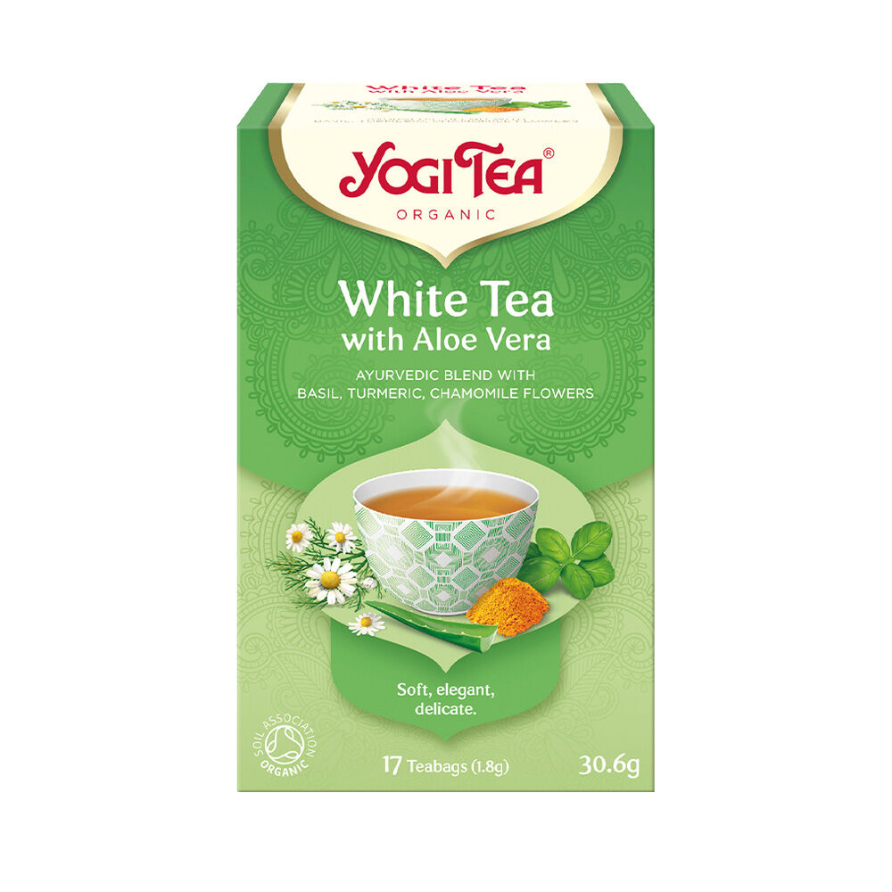 Yogi\u0020Tea\u0020Aloe\u0020Vera\u0020Bia\u0142a\u0020herbata